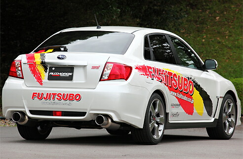 フジツボ フジツボ FUJITSUBO マフラー A-S インプレッサ GVF WRX STI 4door A-Line H22.07～H26.08 CBA-GVF EJ25 117φラウンドスラッシュ II・R.L