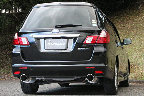 フジツボ フジツボ FUJITSUBO マフラー A-S エクシーガ YA4 エクシーガ 2.0 NA 2WD H20.06～H24.07 DBA-YA4 EJ20 リヤバンパースカート スタンダード 「E5617YC000＃＃」装着車共通 117φラウンドスラッシュ II・R.L