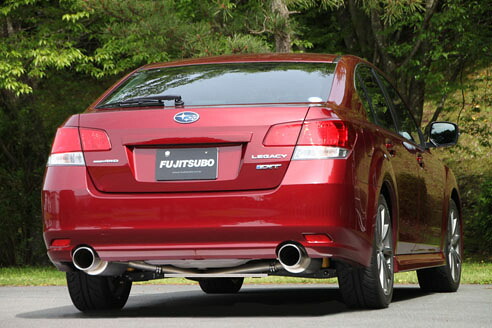 フジツボフジツボ FUJITSUBO A-R レガシィセダン BMG レガシィ B4 2.0 ターボ DIT H24.05～ DBA-BMG FA20 AT車/MT車(BM9) CVT(BMG)共通 117φラウンドスラッシュ II・R.L｜オートパーツ ダイレクト