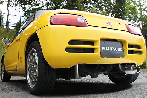 フジツボ フジツボ FUJITSUBO マフラー パワーゲッター ビート PP1 ビート H3.05～H8.01 E-PP1 E07A 90.0φラウンドOストレート