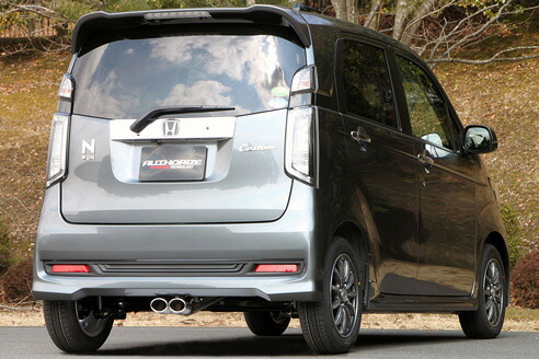 フジツボ フジツボ FUJITSUBO マフラー A-K N-WGN JH1 N-WGN カスタムターボ 2WD H25.11～ DBA-JH1 S07A JG1 プレミアムツアラー2WD 共通 当社製マフラーはセンター出しです JH1 カスタム専用 88×65φラウンドEオーバルスラッシュ(W