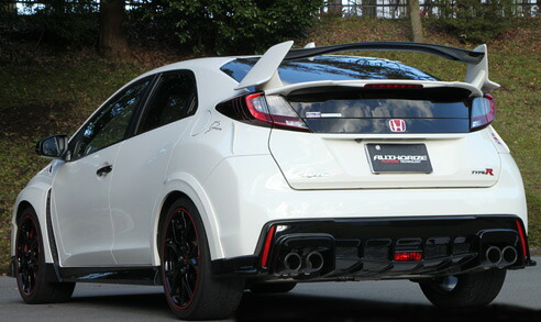 フジツボ フジツボ FUJITSUBO A-RM+c シビック FK2 シビック タイプR H27.12～ DBA-FK2 K20C φ92ラウンドスラッシュ カーボン W・RL