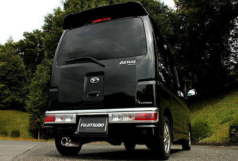 フジツボ フジツボ FUJITSUBO マフラー A-K アトレーワゴン S321G アトレーワゴン カスタム ターボ 2WD H19.09~H27.04 ABA-S321G KF-DET 90.0φラウンドOストレート