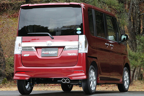 フジツボ フジツボ FUJITSUBO マフラー A-K タント LA600S タント カスタム NA 2WD H25.10～H27.12 DBA-LA600S KF スマートアシスト装備車共通 70φ ラウンドスラッシュ(W