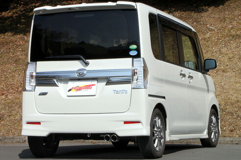 フジツボ フジツボ FUJITSUBO マフラー A-K タント LA600S タント カスタム ターボ 2WD H25.10～ DBA-LA600S KF RS専用 スマートアシスト装着車共通 70φラウンドスラッシュ 20°・W