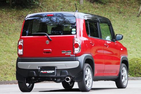 フジツボ フジツボ FUJITSUBO ハスラー DBA-MR31S A-K マフラー 片側1本出し ターボ 駆動:4WD