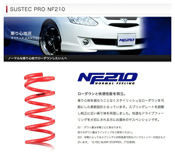 タナベ サスペンション(ノーマル形状) サステック SUSTEC NF210 CX-5 KE2FW SH-VPTS 2012年02月～2017年02月