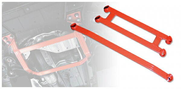 タナベ RAV4 AXAH54/MXAA54/MXAA52/AXAP54・ハリアー 80/85 SUSTEC アンダーブレース フロント