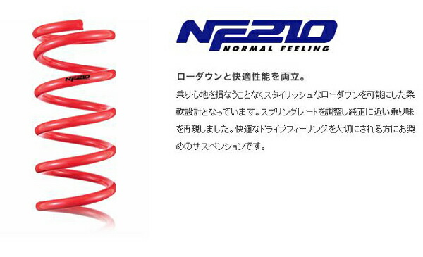 タナベ ヴェゼル RU系 ノーマル形状サスペンション SUSTEC NF210 RU3用