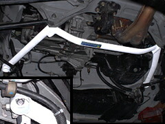 オクヤマ MR-S ZZW30 前期 CARBING ロワアームバー タイプ ll リア用