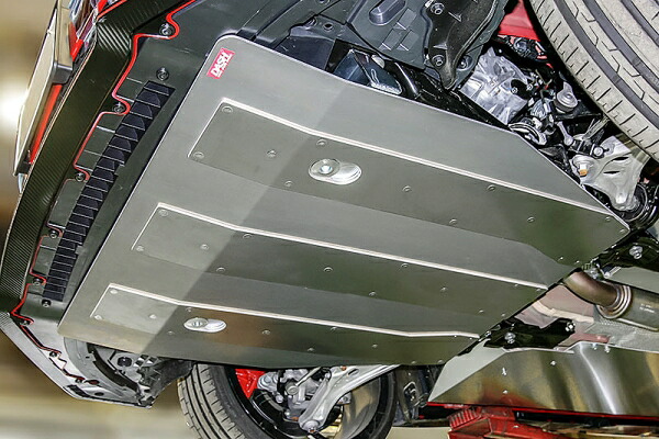 オクヤマ シビック TYPE R FK8 アンダーガード ワンタッチタイプ 3mm