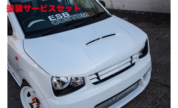 当社塗装品 イーエスビー CLS-RM レーシングボンネット HA36アルト/ワークス シーエルエス バレル フロント 86,990円