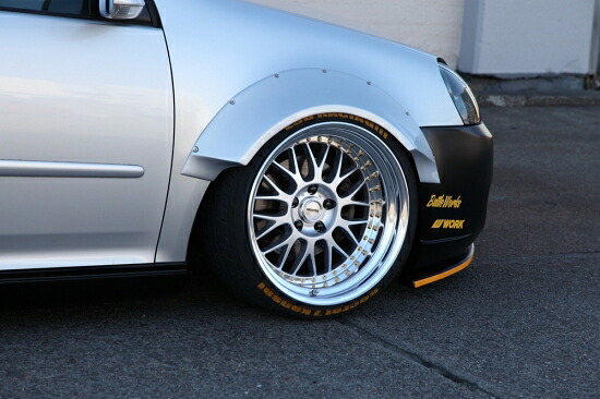 イーエスビー CLS - Battle Works ビス留め汎用オーバーフェンダー左右2枚入 Lサイズ シーエルエス ハンヨウタイプ オーバーフェンダー L