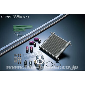 エッチケーエス HKS オイルクーラー 汎用Sタイプ 200×200×32・15段 #10