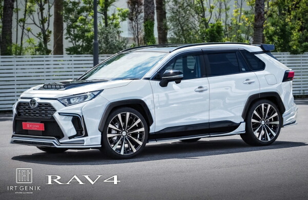 ロジャム RAV4 50系 X・G・G-Zパッケージ ロジャム アイアールティー ジェニック エアロパーツ セット LEDレス Ver