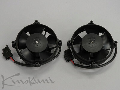 キノクニキノクニ Kinokuni スパル EXミニ電動ファン 12V (309 EXミニE/Lファン (外径108mm)｜オートパーツ ダイレクト