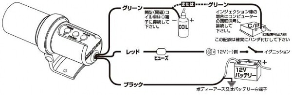 キノクニ オートメーター タコメータースライドマウンティングブラケット (5265 タコメータースライドマウンティングブラケット)