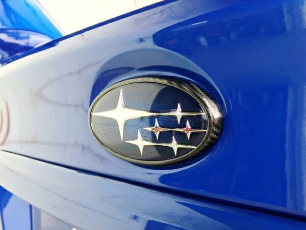 オートプロデュース A3 BRZ ZC Agress エンブレムリングパネル リア単品