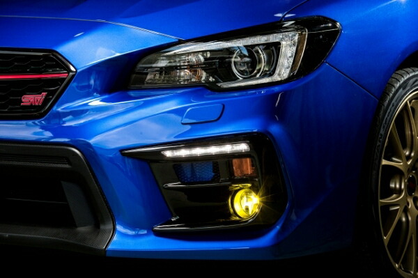 オートプロデュース A3 WRX STI/S4 VA 後期 Agress エアロフォグカバー+フォグランプキット カラーチェンジバルブ ウインカー移設 未塗装