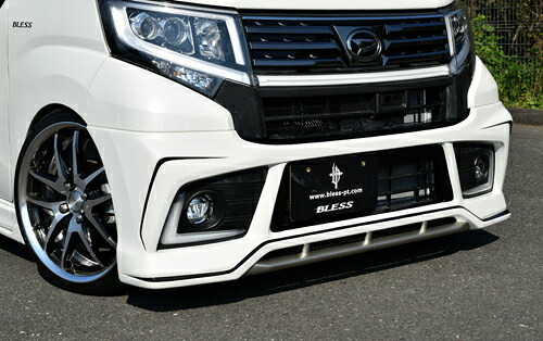 ブレスムーブカスタム LA150S フロントハーフスポイラーVer.1 デイライト無 塗装済 メディオライトグレーイリュージョナルパール S40|オートパーツ ダイレクト
