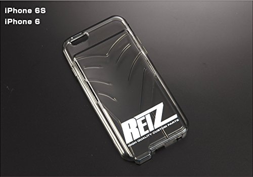 ライツ 音量アップ iPhone 6S / 6 シリコン スマートフォン スピーカーケース 「サウンドケース」ロゴREIZ×スモークスケルトン