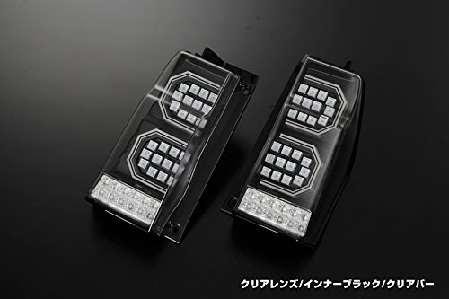 ライツ 「クリアレンズ/インナーブラック/クリアバー」[Evolution F]LA600/610 タント 前期 オールLEDテールランプ