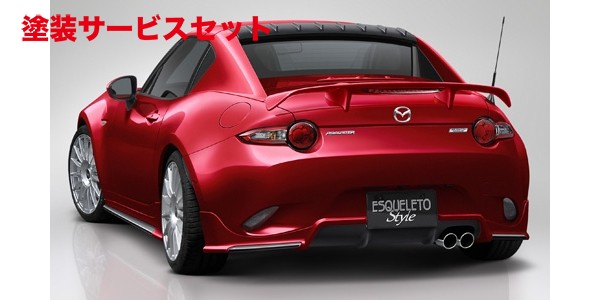 楽天市場】エスケレートロードスター NDERC リアウィング type3 RF用