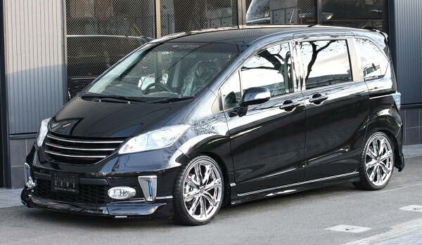エムズスピード (ゼウス)フリード GRACE LINE 3点KIT(F R LED) PB81P塗装済 FREED(GB3.4/GP3) G Aero / HYBRID 中期 2011/10 - 2014/3｜オートパーツ ダイレクト
