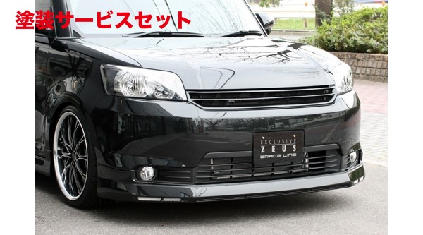 当社塗装品 エムズスピード (ゼウス) カローラ ルミオン GRACE LINE フロントハーフスポイラー 未塗装品 COROLLA RUMION (ZRE15＃/NZE15＃) 後期 2009/12 -