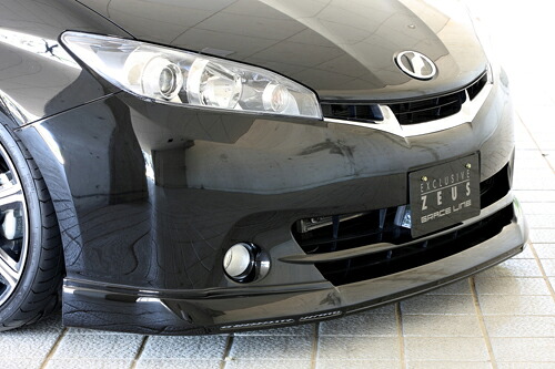 エムズスピード (ゼウス)ウィッシュ GRACE LINE フロントハーフスポイラー 202塗装済 WISH (ZGE2#) 1.8S 前期 2009/4 - 2012/3|オートパーツ ダイレクト