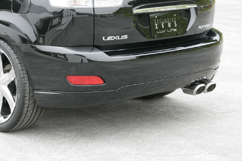 エムズスピード (ゼウス) ハリアーハイブリット LUV LINE リアアンダースポイラー 202 塗装済 HARRIER HYBRID (MHU38W) 2005/3 - 2012/8