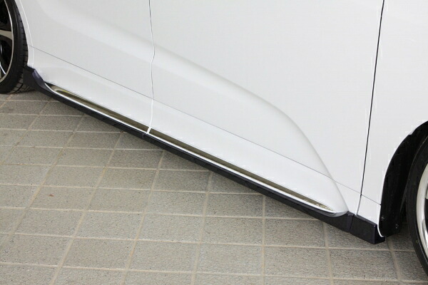 エムズスピード (ゼウス)オデッセイ アブソルート GRACE LINE サイドステップ 未塗装品 ODYSSEY (RC1/2) ABSOLUTE G AERO PACKAGE 2013/11 -｜オートパーツ ダイレクト