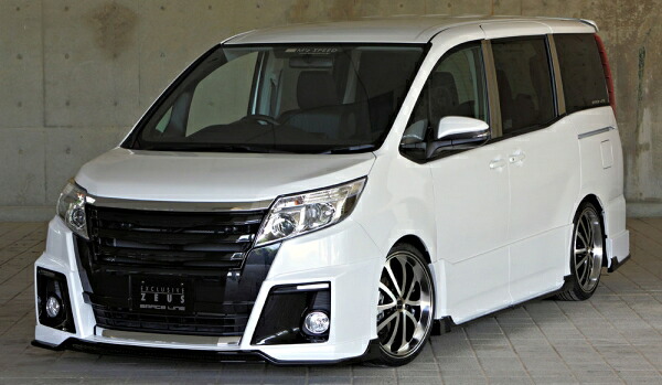 エムズスピード (ゼウス) ノア GRACE LINE 4点KIT(F S R LED) 202塗装済 NOAH (ZRR80W) Si grade 2014/1- (ZWR80W) HYBRID Si 2016/1-
