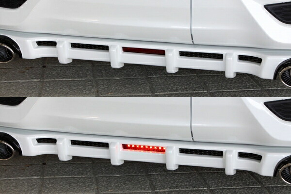 エムズスピード (ゼウス) ステップワゴン スパーダ GRACE LINE LEDバックフォグランプ(F) KIT リレーハーネス付属 STEP WGN SPADA (RP3/4) 2015/4 -
