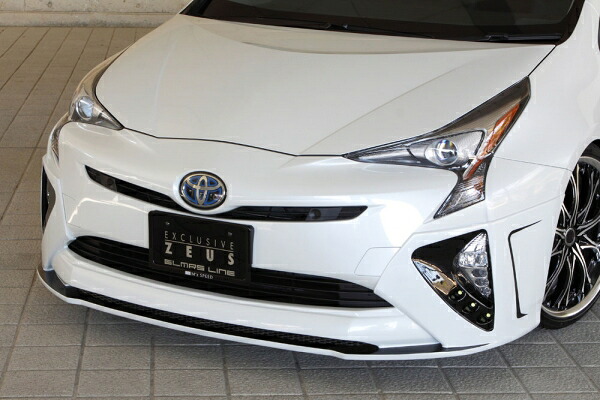 エムズスピード (ゼウス) GLMRS LINE フロントハーフスポイラー(LED付属) 塗分け塗装済 プリウス 50系 2015/12 - 113,269円