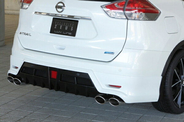 エムズスピード (ゼウス) エクストレイル LUV LINE リアアンダースポイラー QAB 塗装済 X-TRAIL(T32)20S/20X 2013/12 -