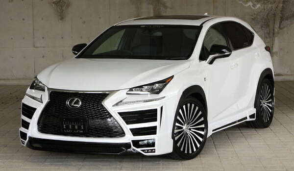エムズスピード (ゼウス) レクサス LUV LINE 4点KIT(F.S.R.LEDx6ヶ) 2色塗り分け済み LEXUS NX NX200t(AGZ1＃) NX300h (AYZ1＃) 2014/7 -