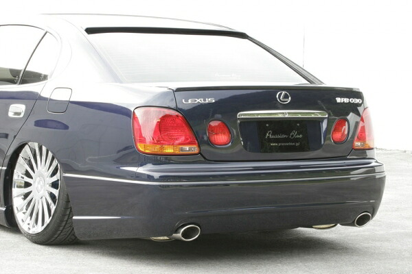 エムズスピード (ゼウス) アリスト Prussian Blue リアアンダースポイラー 未塗装品 ARISTO JZS 160/161 1997/8 - 2004/12