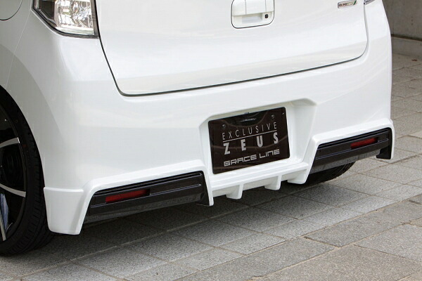 エムズスピード (ゼウス) ワゴンR　スティングレー GRACE LINE リアアンダースポイラー 未塗装品 WAGON R STINGRAY(MH34S) 2013/7 - 2014/7