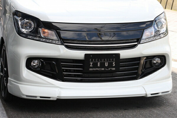 エムズスピード (ゼウス) ソリオ バンディット GRACE LINE フロントハーフスポイラー(LED付属) ZJ3塗装済 SOLIO BANDIT(MA15S) 2012/6 - 2015/7
