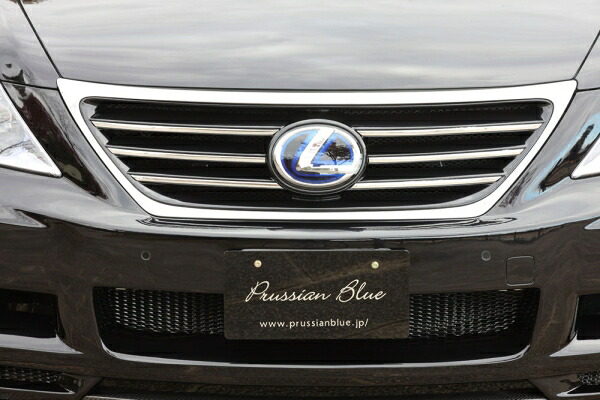 エムズスピード (ゼウス)レクサス Prussian Blue フロントグリル(ミリ波レーダー有) 077塗装済 LEXUS LS LS600h/600hL(UVF45/46) LS460/460L (USF40/41) 前期 2007/5 - 2009/9|オートパーツ ダイレクト