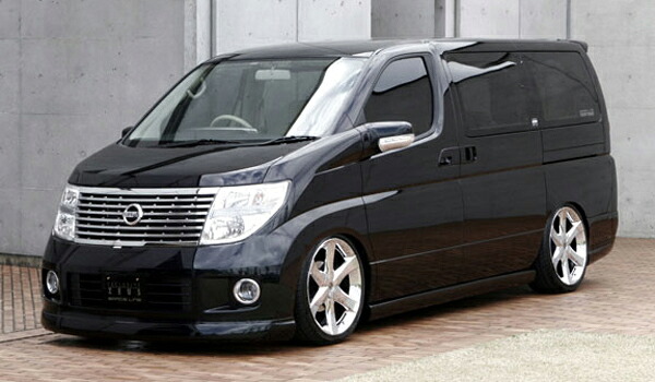 エムズスピード (ゼウス) GRACE LINE 3点KIT F/S/R/ QX1塗装済 エルグランド E51 XL/X/VG/V 後期 2004/8-2010/7