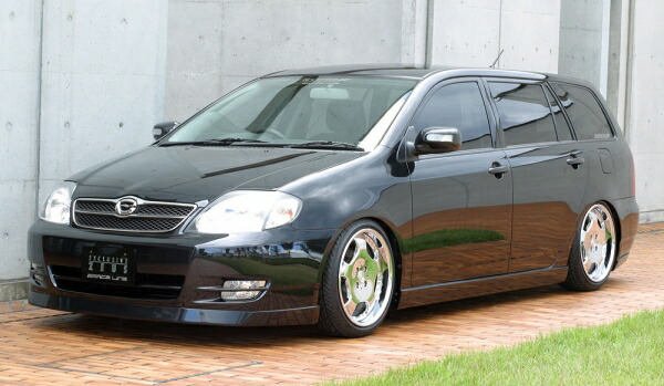 エムズスピード (ゼウス) カローラフィルダー GRACE LINE 3点KIT(F S R) 未塗装品 CAROLLA FIELDER (E12) 中期 2002/9 - 2004/4