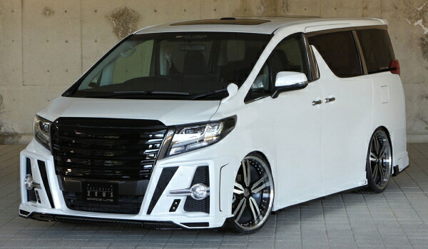 エムズスピード (ゼウス)アルファード GRACE LINE 4点KIT(F S R LED) 塗分け塗装済 ALPHARD (GGH/AGH/AYH)　SA/S grade HYBRID SR 2015/1 -｜オートパーツ ダイレクト