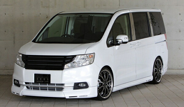 エムズスピード (ゼウス) ステップワゴン GRACE LINE 4点KIT(F S R LED) 未塗装品 STEP WGN (RK1.2) G.Li 後期 2012/4 - 2015/3