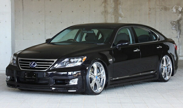 エムズスピード (ゼウス) レクサス Prussian Blue 4点KIT(F S R LED) 未塗装品 LEXUS LS LS600h/600hL(UVF45/46) LS460/460L (USF40/41) 前期 2007/5 - 2009/9