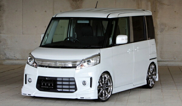 エムズスピード (ゼウス)スペーシア カスタム GRACE LINE 3点KIT(F R LED) 未塗装品 SPACIA CUSTOM (MK32S) 前期 2013/6 - 2015/4|オートパーツ ダイレクト