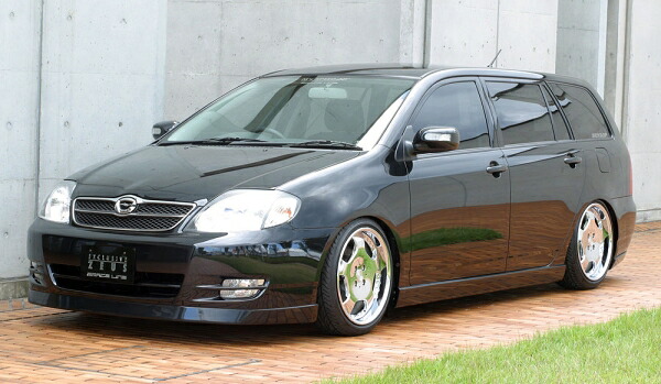 エムズスピード (ゼウス)カローラフィルダー GRACE LINE 3点KIT(F S R) 未塗装品 CAROLLA FIELDER (E12) 中期 2002/9 - 2004/4｜オートパーツ ダイレクト