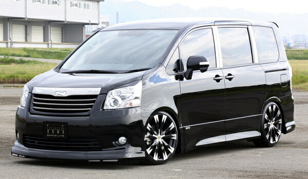 エムズスピード (ゼウス)ノア GRACE LINE 2点KIT(F R) 202塗装済 NOAH (ZRR) Si/S grade 前期 2007/6 - 2010/3｜オートパーツ ダイレクト