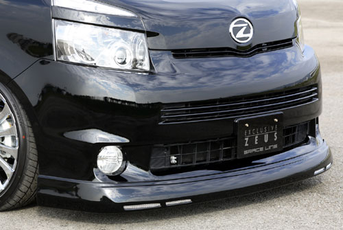 エムズスピード (ゼウス) GRACE LINE フロントスポイラー 070 塗装済 ヴォクシー ZRR ZS/Z grade 前期 2007/6 - 2010/3